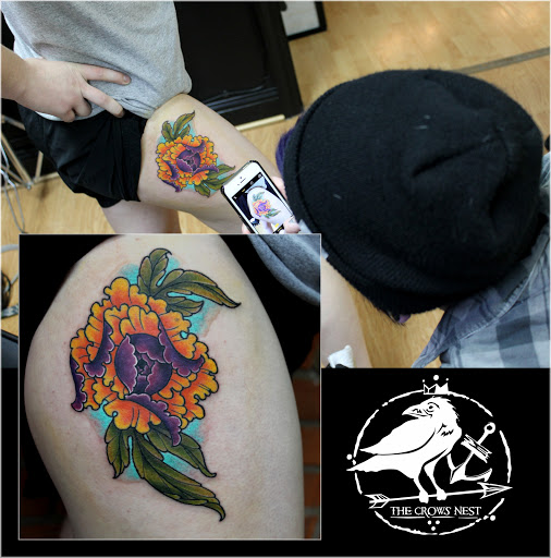 Explore uga tattoo ideas, creative tattoo ideas in Dubuque, available at The Crows Nest