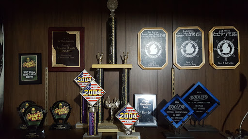 Explore drug overdose tattoo ideas, creative tattoo ideas in Warren, available at Dark Horse Tattoo Co. LLC.