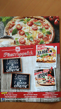 Pizzeria Pizzeria la Mama à Lyon (le menu)