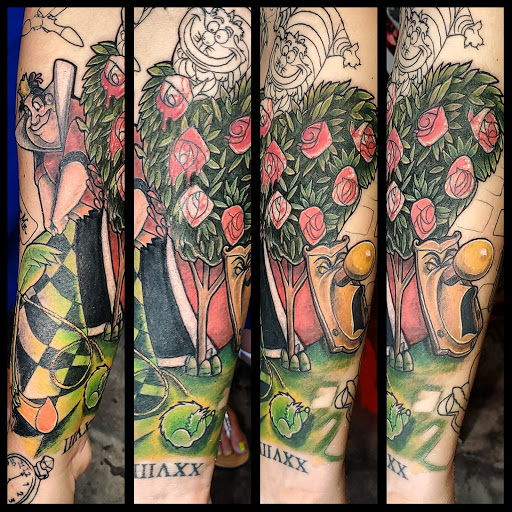 Explore mars tattoo ideas, creative tattoo ideas in Yucca Valley, available at Strata Tattoo Lab LLC