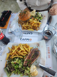 Steak frites du Restaurant français Brasserie de la Gare - BGL CAFE à Langon - n°1