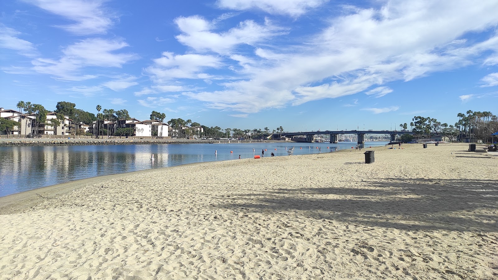 Photo of Mother's beach with bright sand surface