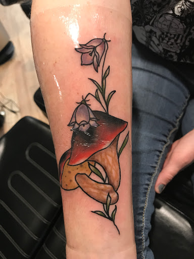 Explore tattoo ideas for bicep, creative tattoo ideas in Winter Park, available at Overlook tattoo company