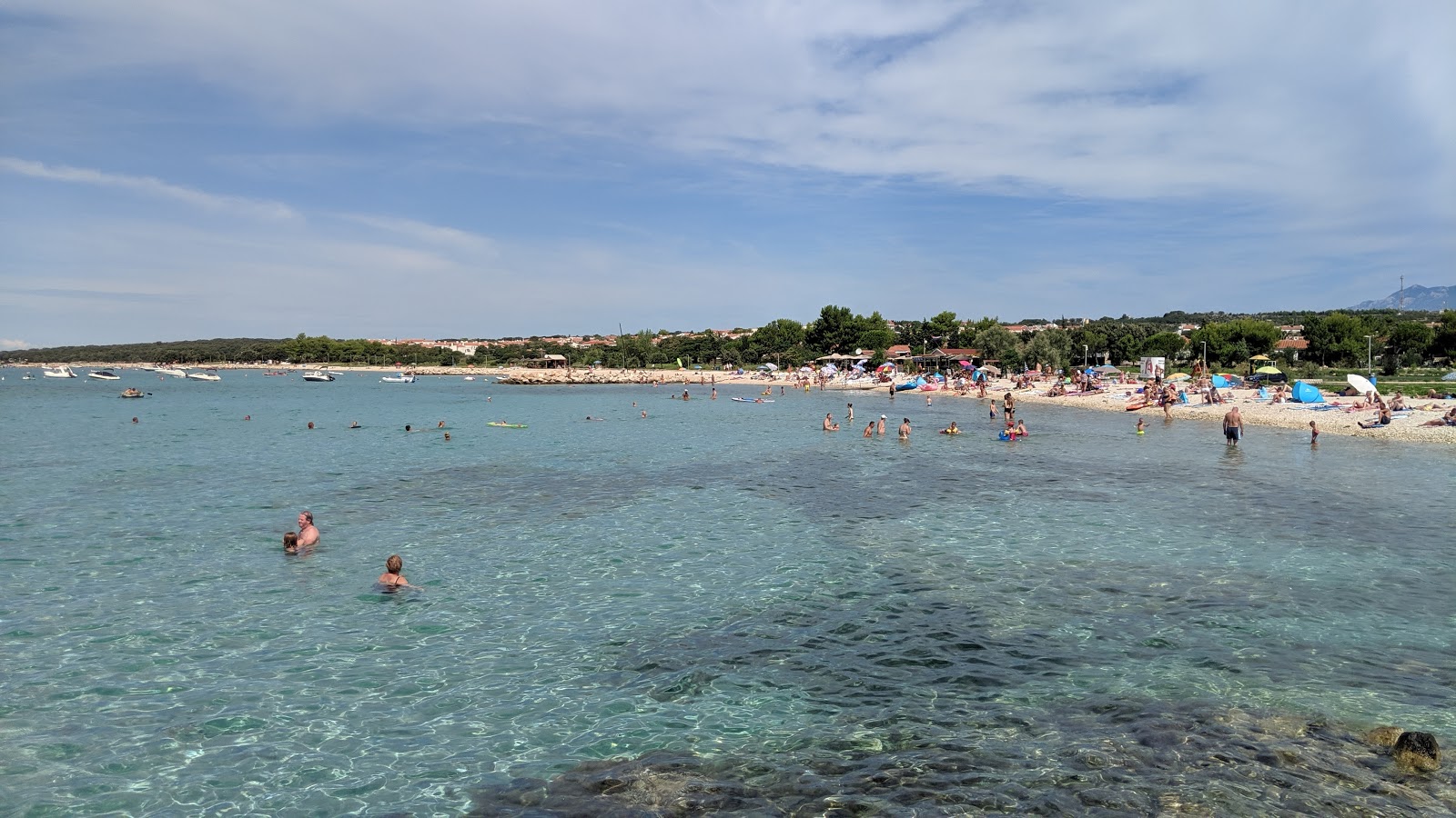 Fotografie cu Gajac beach - locul popular printre cunoscătorii de relaxare
