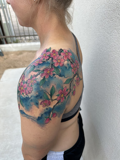 Explore tattoo half sleeve ideas male, creative tattoo ideas in Albuquerque, available at True Grit Tattoo