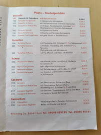 Carte du La Dolce Vita à Rain