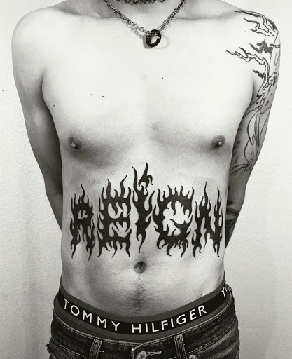 Explore aztec tattoo ideas for men, creative tattoo ideas in Dallas, available at Franklins Tattoo and Supply