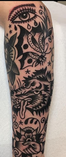 Explore cute mushroom tattoo ideas, creative tattoo ideas in Mesa, available at Ranger Tattoo & Piercing