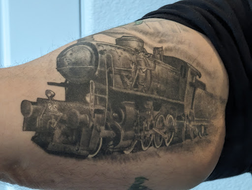 Explore until we meet again tattoo ideas, creative tattoo ideas in Albuquerque, available at Custom Tattoo Co