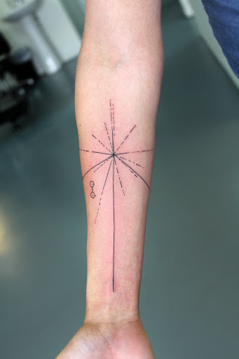 Explore dice tattoo ideas, creative tattoo ideas in Fort Myers, available at Tiger Lotus Tattoo and Piercing