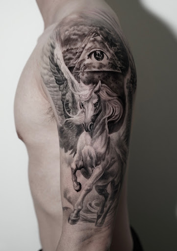 Explore dad passing tattoo ideas, creative tattoo ideas in Alhambra, available at Cypher tattoo