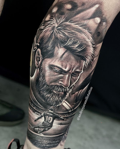 Explore grinch tattoo ideas, creative tattoo ideas in Kissimmee, available at Fallen Sparrow Tattoo Co