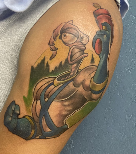 Explore cover up tattoo ideas on ankle, creative tattoo ideas in Naples, available at Secret ink tattoo studio