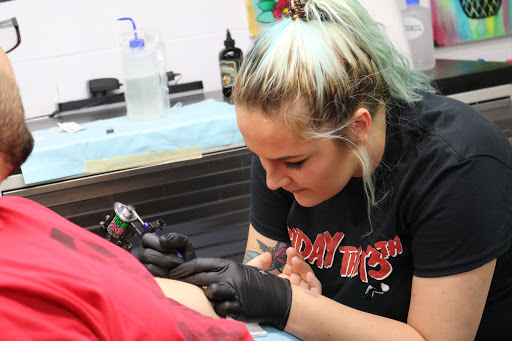 Explore hand tattoos men ideas, creative tattoo ideas in Saint Petersburg, available at Lucky You Tattoo