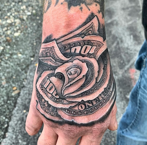 Explore roman numeral date tattoo ideas, creative tattoo ideas in Willow Grove, available at Tattoo GalaxyWillow Grove Piercing & Tattoos