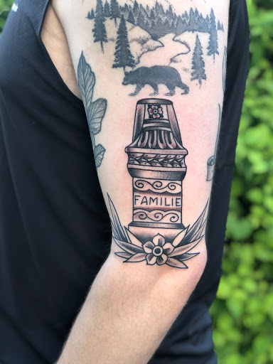 Find tattoo clock ideas for your next unique tattoo in Warrenville at NoodlesTattoo Co. & Studio