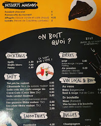 Menu / carte de Foussa Café à Rognes