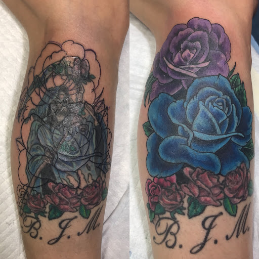 Explore aztec tattoo ideas for men, creative tattoo ideas in Aurora, available at Ronin Tattoo Studio INC