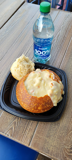 Clam Chowder in a bread bowl