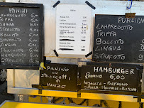 Carte du Trippaio Albergucci Mario à Florence