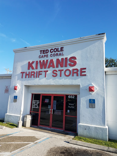 Thrift Store «Kiwanis Club Thrift Store», reviews and photos, 652 Del Prado Blvd N, Cape Coral, FL 33909, USA