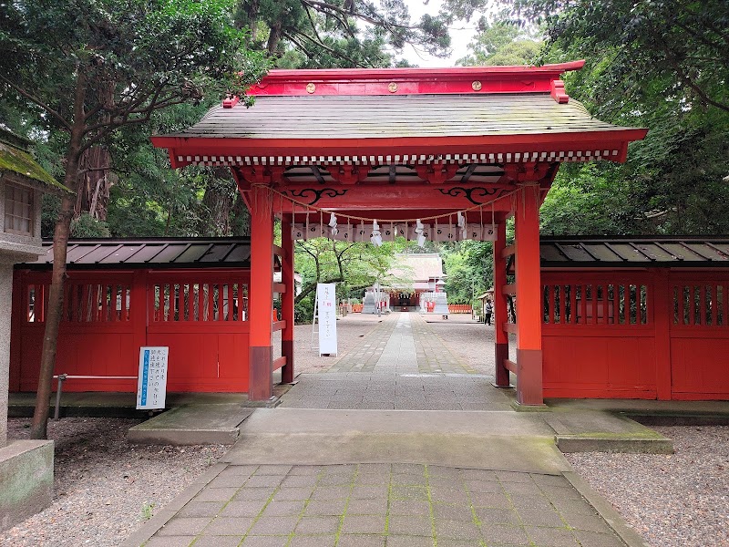 息栖神社神門