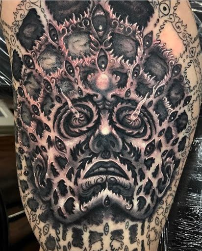 Explore land before time tattoo ideas, creative tattoo ideas in San Diego, available at Funhouse Tattoo