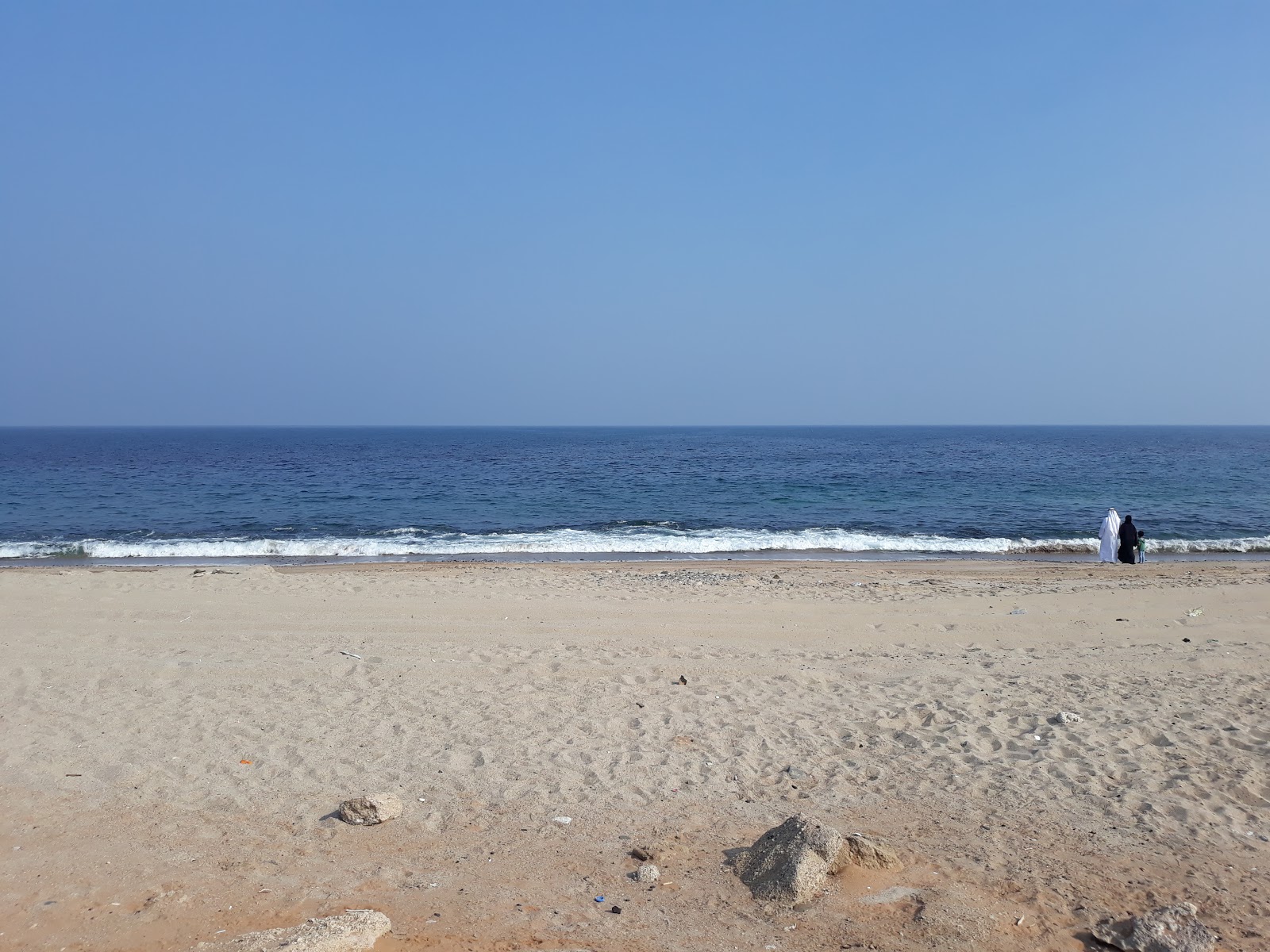 Photo of Dibba Beach with turquoise pure water surface