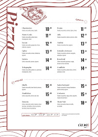 Menu / carte de Restaurant La Casa alpinifood à Salins-Fontaine