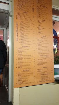 Ajanta à Berlin menu