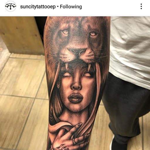 Explore childhood tattoo ideas, creative tattoo ideas in El Paso, available at Sun City Tattoo Montana