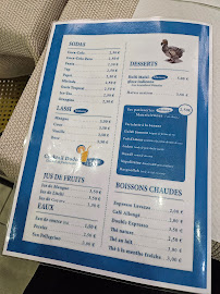 Le Dodo à Paris menu