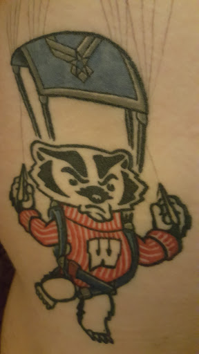 Explore english bulldog tattoo ideas, creative tattoo ideas in Madison, available at Dark Matter Tattoo Gallery