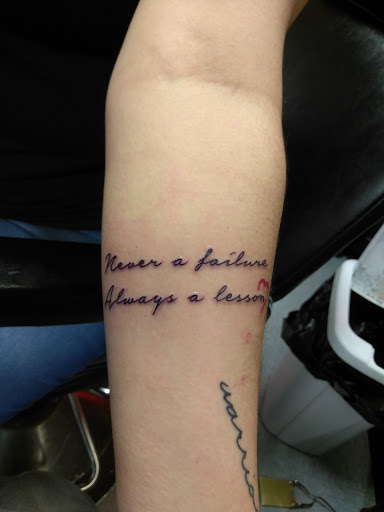Explore female leg tattoo ideas, creative tattoo ideas in Chicago, available at THE TAT CAVE