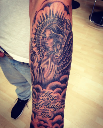 Explore moose tattoo ideas, creative tattoo ideas in Sacramento, available at 13 MAG TATTOO