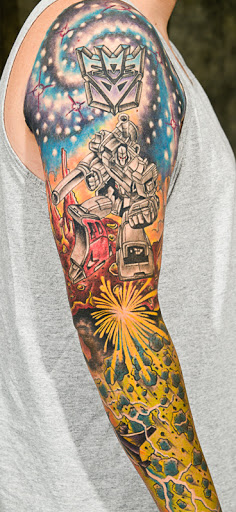 Explore horror movie tattoo ideas, creative tattoo ideas in Reno, available at Stingray Tattoo supplies