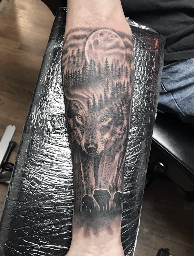 Explore tan tattoo ideas, creative tattoo ideas in Silver City, available at Independent Ink Tattoo