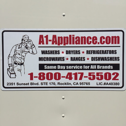 A1-Appliance in Davis, California