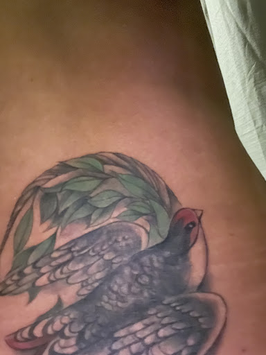 Explore hellscape battle sleeve tattoo ideas, creative tattoo ideas in Houston, available at Gerardos Tattoos