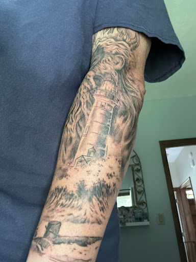 Explore cute boyfriend name tattoo ideas, creative tattoo ideas in Clarksville, available at Uncle Bobs Tattoos