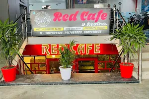 Red cafe and restaurant image