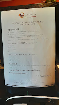 aQua se Magna à Cusago carte