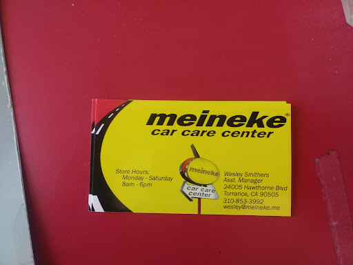 Auto Repair Shop «Meineke Car Care Center», reviews and photos, 24005 Hawthorne Blvd, Torrance, CA 90505, USA