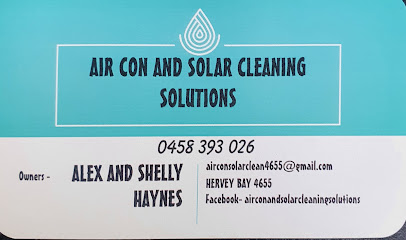 AIR CON and SOLAR Cleaning Solutions