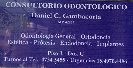 Consultorio Odontologico Daniel Gambacorta
