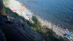 Foto di Pioppi beach II con sporca livello di pulizia