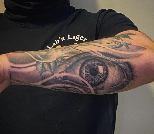 Explore 1981 tattoo ideas, creative tattoo ideas in Amherst, available at Wanderlust Tattoo & Piercing