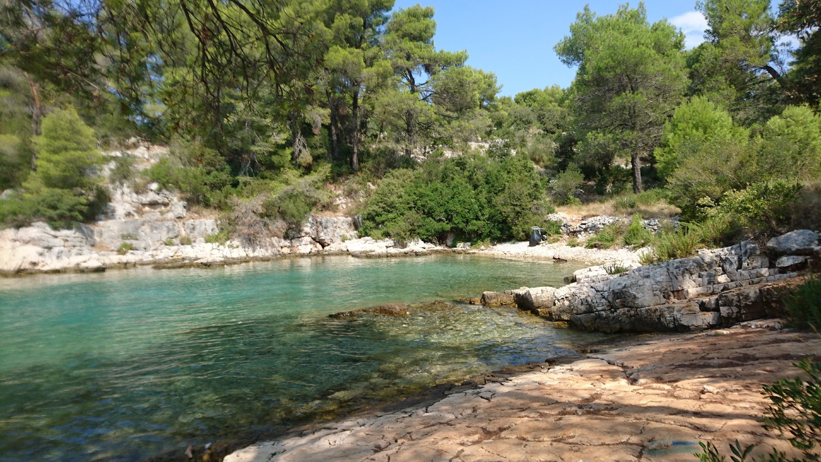 Photo de Brizenica Bay entouré de montagnes