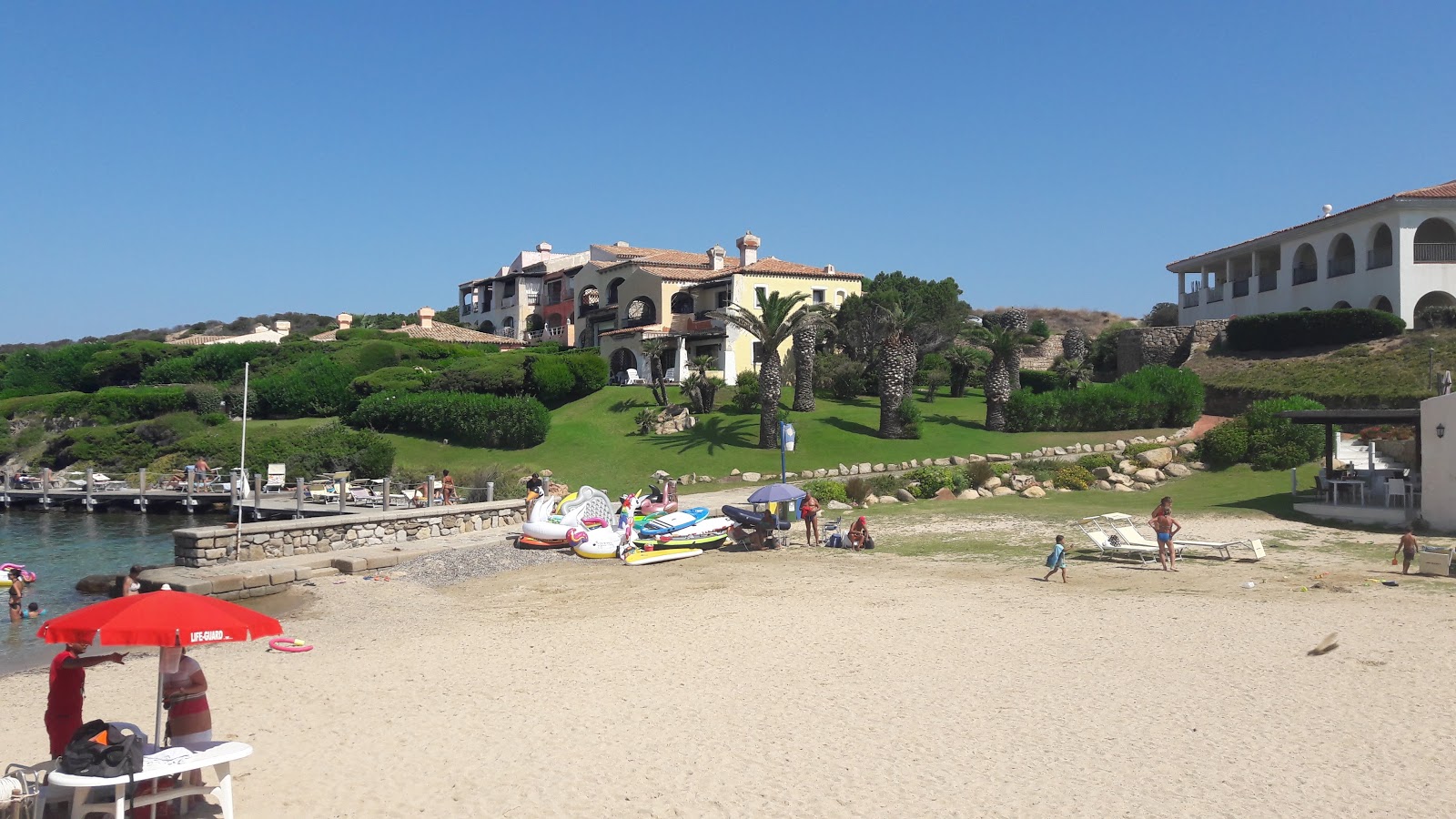 Zdjęcie Spiaggia Cala del Faro II z tiny bay
