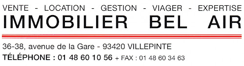 Agence immobilière Immobilier Bel Air Villepinte